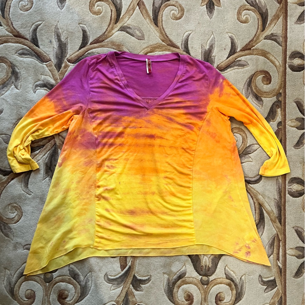 Barbara Lesser tie-dye top - Picture 5 of 8